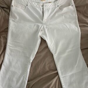 Coldwater Creek Women's Ankle & Cropped Jeans - White